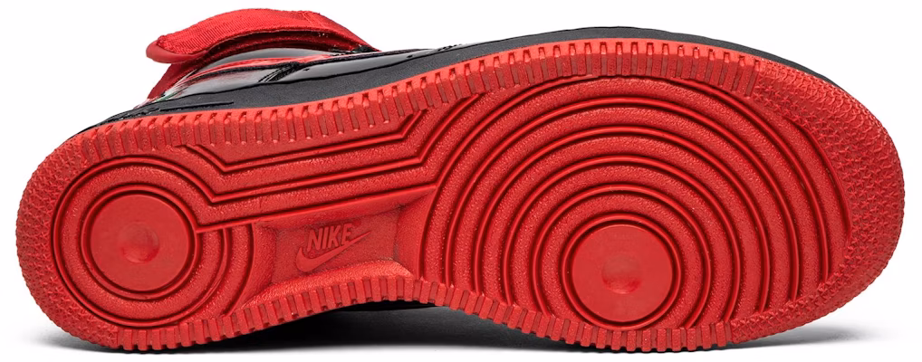 Nike Air Force 1 High 減震耐磨 高筒 板鞋 男款 黑紅 Shop Nike Air Force 1 High 減震耐磨 高筒 板鞋 男款 黑紅