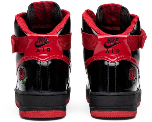 Nike Air Force 1 High 減震耐磨 高筒 板鞋 男款 黑紅 Details for Nike Air Force 1 High 減震耐磨 高筒 板鞋 男款 黑紅