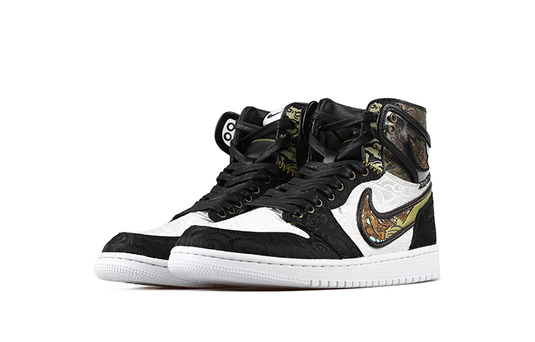 Buy 耐克空军一号高帮“丝绸浮雕貔貅定制” YPDZX107