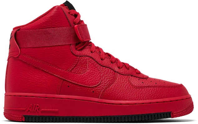 나이키 에어포스 1 하이 '레드 블랙' AO2440-600 Buy 나이키 에어포스 1 하이 '레드 블랙' AO2440-600