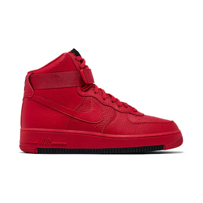 Nike Air Force 1 High 'University Red Black'