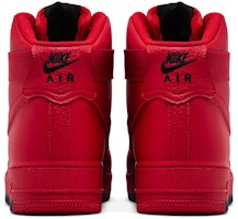 Nike Air Force 1 Tinggi 'Merah Universiti Hitam' AO2440-600 Details for Nike Air Force 1 Tinggi 'Merah Universiti Hitam' AO2440-600