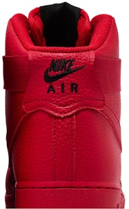 Nike Air Force 1 High 減震防滑 高筒 板鞋 男款 紅色 Sizing Nike Air Force 1 High 減震防滑 高筒 板鞋 男款 紅色