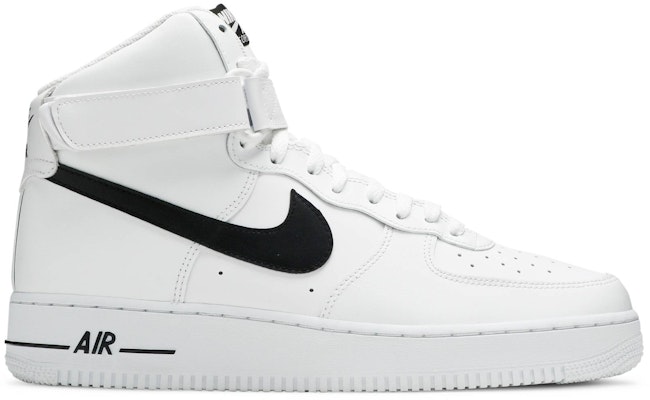 Air force 1 high 2025 white black