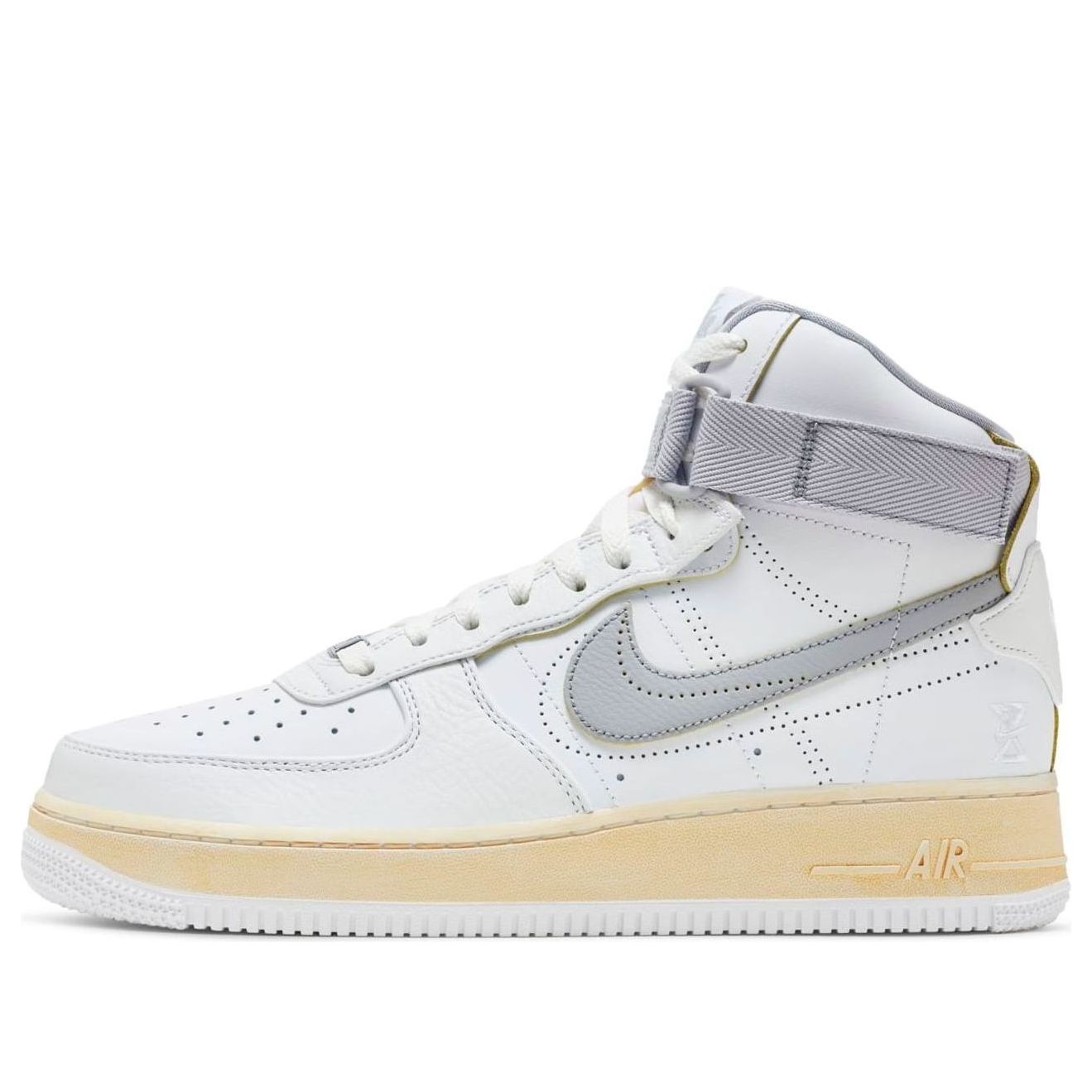 Buy Nike Air Force 1 High 'Blanco/Gris' DV4245-101
