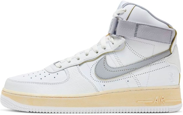 耐吉 Air Force 1 高筒 '白/灰' DV4245-101 Buy 耐吉 Air Force 1 高筒 '白/灰' DV4245-101