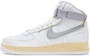 Buy 耐吉 Air Force 1 高筒 '白/灰' DV4245-101