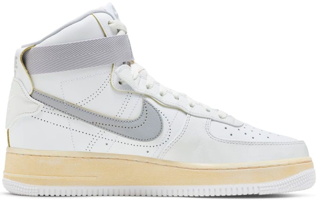 耐吉 Air Force 1 高筒 '白/灰' DV4245-101 Order 耐吉 Air Force 1 高筒 '白/灰' DV4245-101