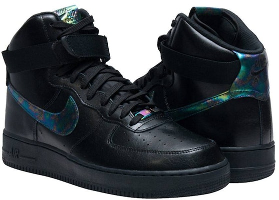 Nike Air Force 1 High Black Iridescent 806403 002 806403 002