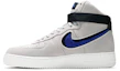 Lookbook Nike Air Force 1 Tinggi Chenille Swoosh Abu-Abu Wolf 806403-015