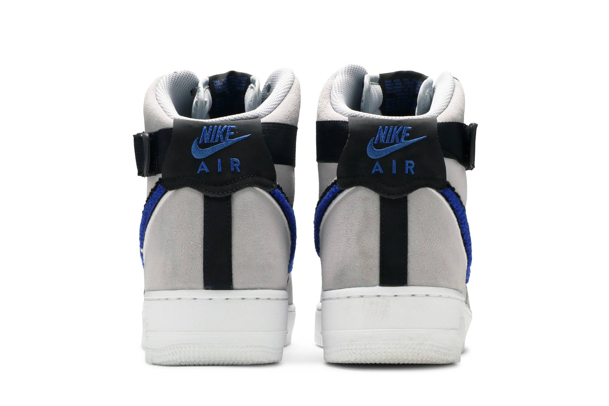 Nike Air Force 1 High Chenille Swoosh Wolf Grey 圖 6