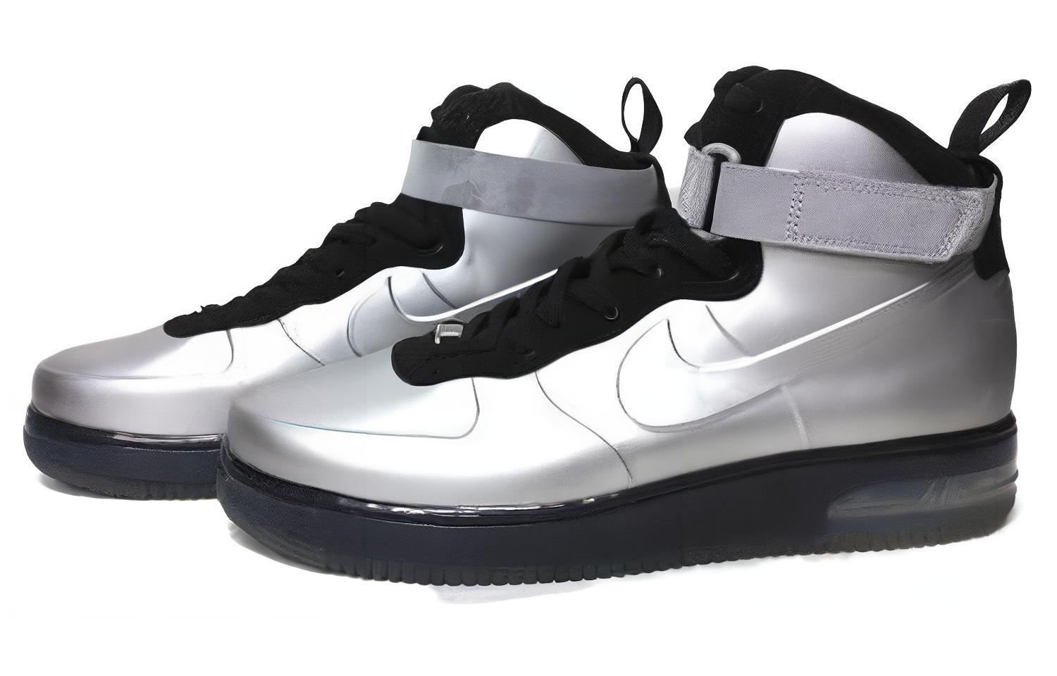 Order Nike Air Force 1 High Foamposite Argent. 415419-002
