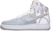 Lookbook Nike Air Force 1 High Force Logo Pure Platinum 806403-012
