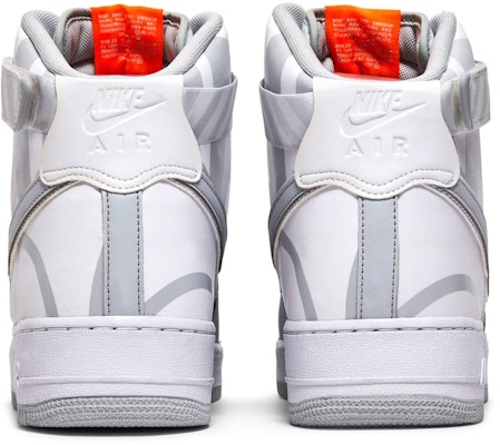 Nike Air Force 1 High Force Logo Pure Platinum 806403-012 Details for Nike Air Force 1 High Force Logo Pure Platinum 806403-012