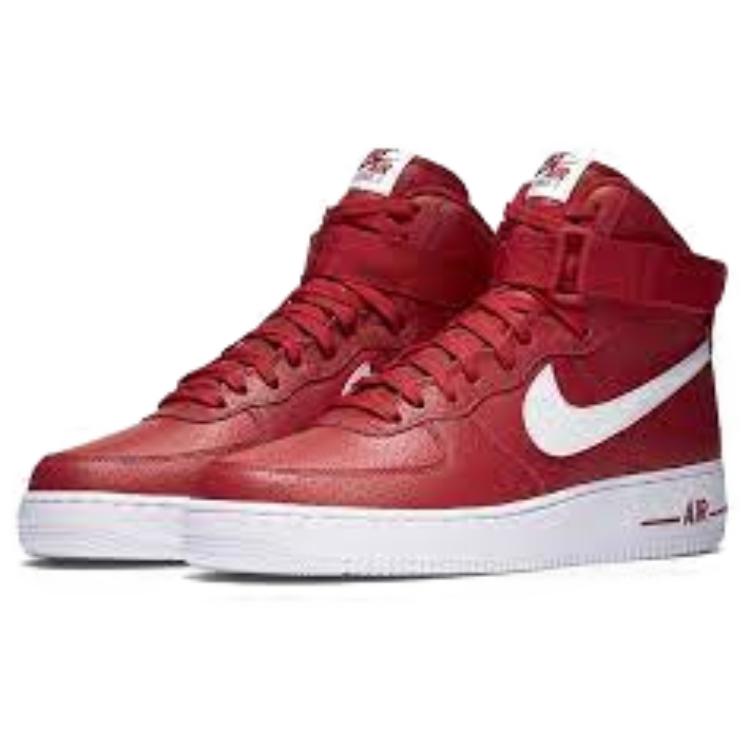 Nike Air Force 1 High Gym Red Perforated 圖 2