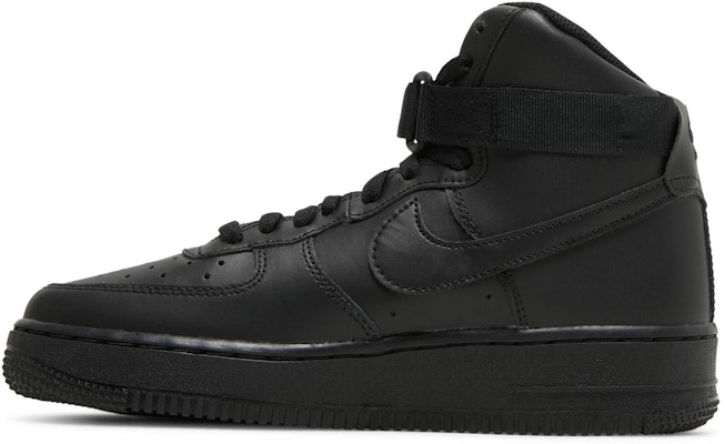 (Sekolah Dasar) Nike Air Force 1 High LE 'Triple Black' DH2943-001 Lookbook (Sekolah Dasar) Nike Air Force 1 High LE 'Triple Black' DH2943-001
