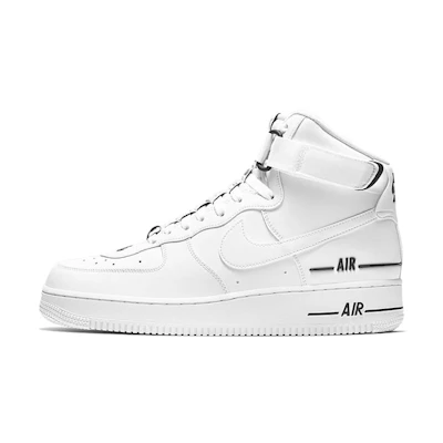 Nike Air Force 1 High LV8 'Triple White'