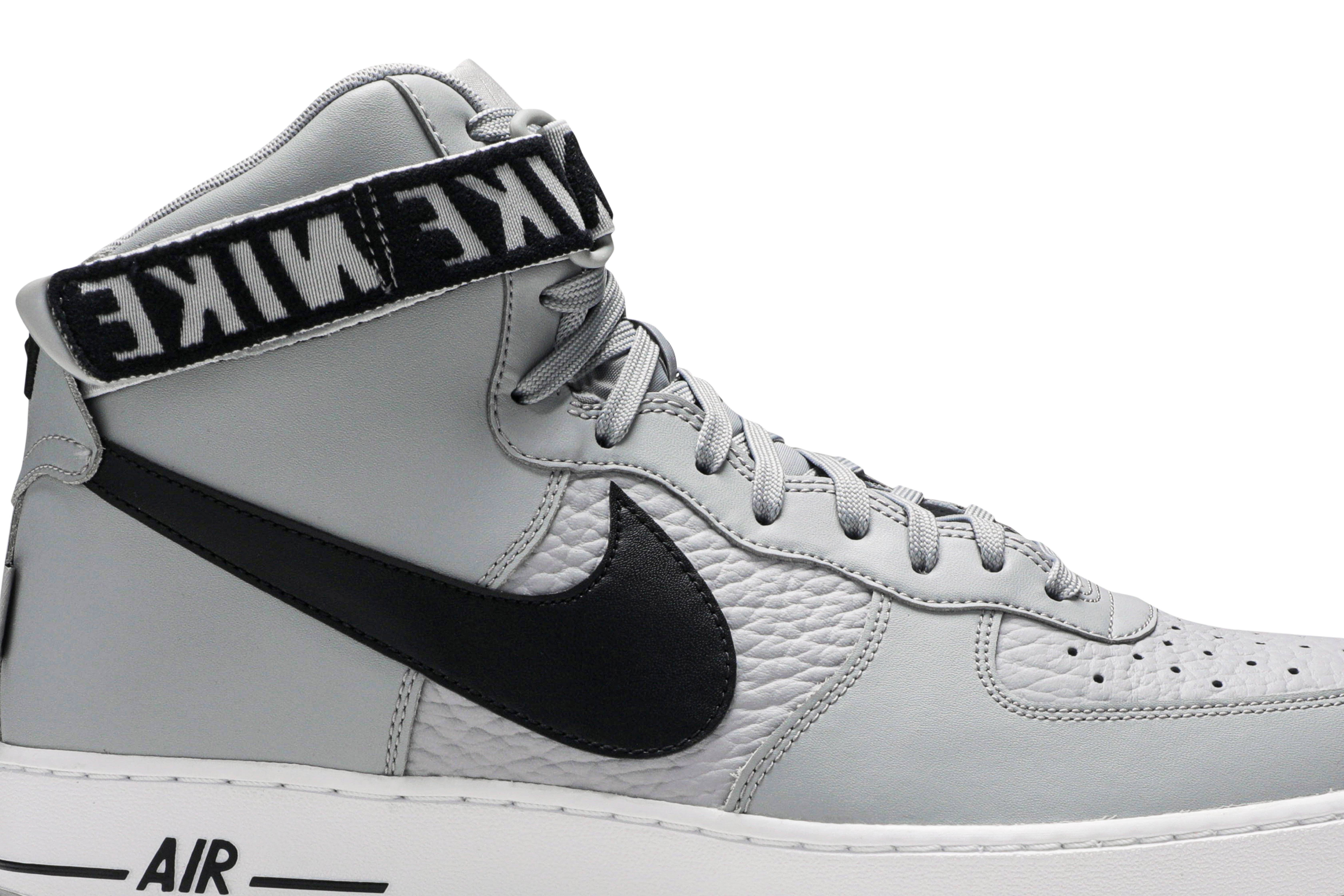 Nike Air Force 1 High NBA Flat Silver 圖 2