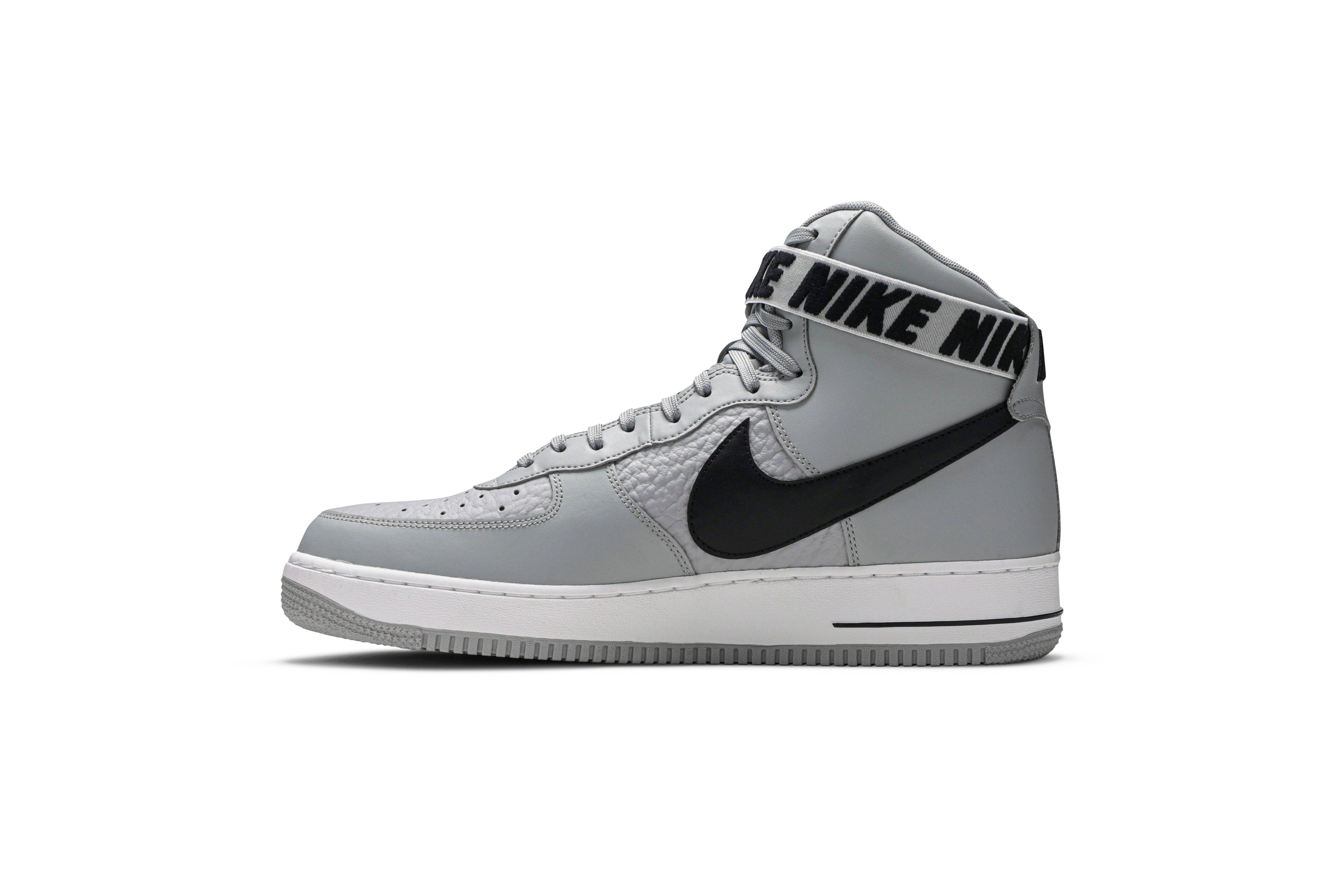 Nike Air Force 1 High NBA Flat Silver 圖 3