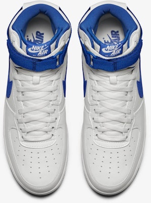 耐吉空軍一號高幫 OG '白色皇家藍' 743546-103 3
