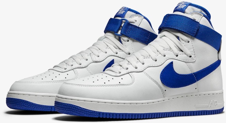 Nike Air Force 1 High OG White Royal Blue 743546 103 743546