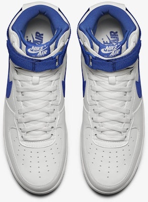 耐吉空軍一號高幫 OG '白色皇家藍' 743546-103 Shop 耐吉空軍一號高幫 OG '白色皇家藍' 743546-103