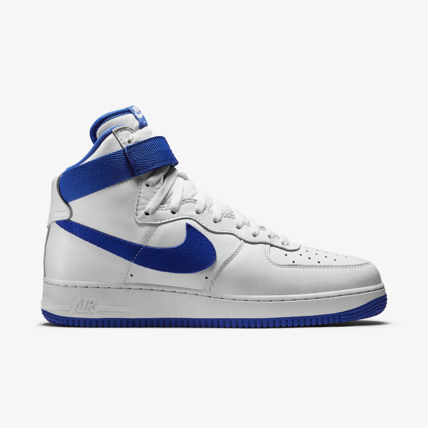 Cheap 耐吉空軍一號高幫 OG '白色皇家藍' 743546-103