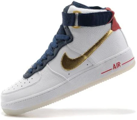 Nike Air Force 1 High Premium ''USA Olympic'' - Chaussures homme Olympique. 525317-100 Lookbook Nike Air Force 1 High Premium ''USA Olympic'' - Chaussures homme Olympique. 525317-100