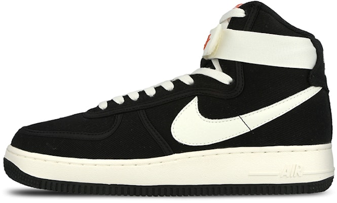 Nike Air Force 1 High Retro 'Black Canvas' Sepatu Hitam Kanvas 832747-001 Buy Nike Air Force 1 High Retro 'Black Canvas' Sepatu Hitam Kanvas 832747-001