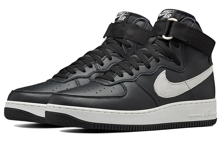 Lookbook Nike Air Force 1 高筒復刻版 QS '黑白' 743546-007