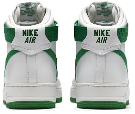 Nike Air Force 1 High Shamrock Swoosh 復古 高筒 板鞋 男款 白綠 Purchase Nike Air Force 1 High Shamrock Swoosh 復古 高筒 板鞋 男款 白綠