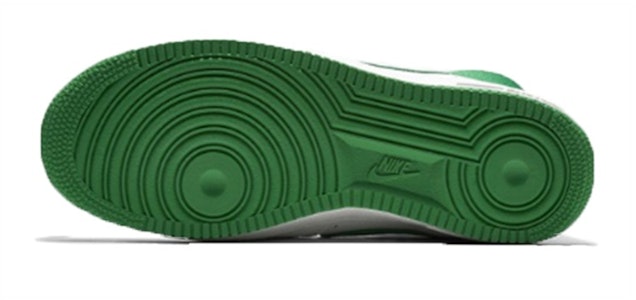 Nike Air Force 1 High Retro QS 'Lucky Green' Lelaki 743546-104 Details for Nike Air Force 1 High Retro QS 'Lucky Green' Lelaki 743546-104