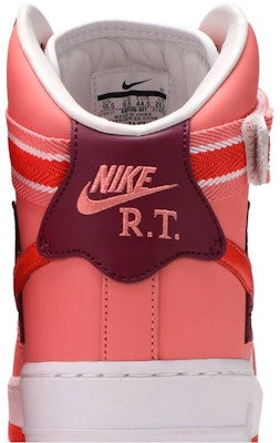Nike Air Force 1 Tinggi Riccardo Tisci All 'Star 2018 (Pink) AQ3366-601 Sizing Nike Air Force 1 Tinggi Riccardo Tisci All 'Star 2018 (Pink) AQ3366-601