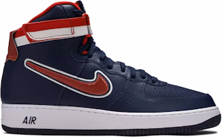 Nike Air Force 1 High Sport NBA Midnight Navy University Red AV3938-400 Nike Air Force 1 High Sport NBA Midnight Navy University Red AV3938-400