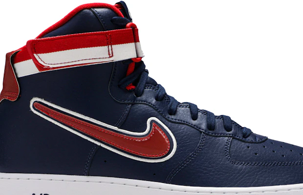 Nike Air Force 1 High Sport NBA Midnight Navy University Red AV3938-400 Order Nike Air Force 1 High Sport NBA Midnight Navy University Red AV3938-400