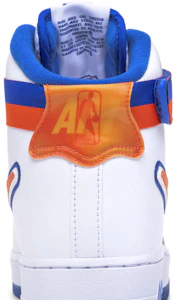 Nike Air Force 1 Tinggi NBA Putih Oranye Game Royal AV3938-100 Sizing Nike Air Force 1 Tinggi NBA Putih Oranye Game Royal AV3938-100