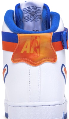 나이키 에어 포스 1 하이 스포츠 NBA 화이트 팀 오렌지 게임 로얄 🏀🔥 AV3938-100 Sizing 나이키 에어 포스 1 하이 스포츠 NBA 화이트 팀 오렌지 게임 로얄 🏀🔥 AV3938-100