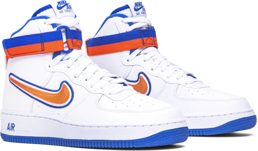 Nike Air Force 1 Tinggi NBA Putih Oranye Game Royal AV3938-100 Cheap Nike Air Force 1 Tinggi NBA Putih Oranye Game Royal AV3938-100