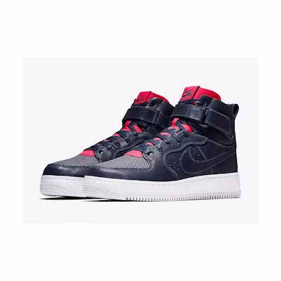Nike Air Force 1 High Tech Craft 'Obsidian University Red'