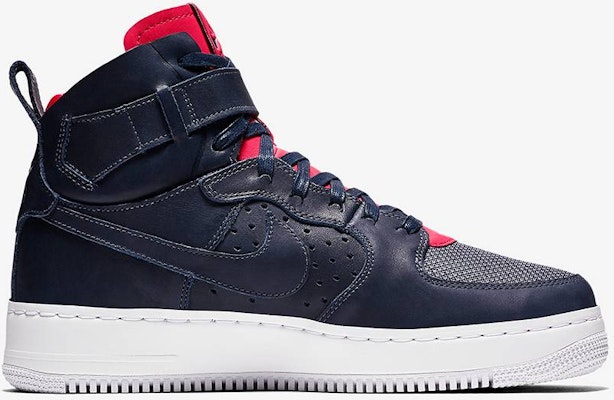 Nike Air Force 1 High Tech Craft 'Obsidian University Red' 917494-400 Lookbook Nike Air Force 1 High Tech Craft 'Obsidian University Red' 917494-400
