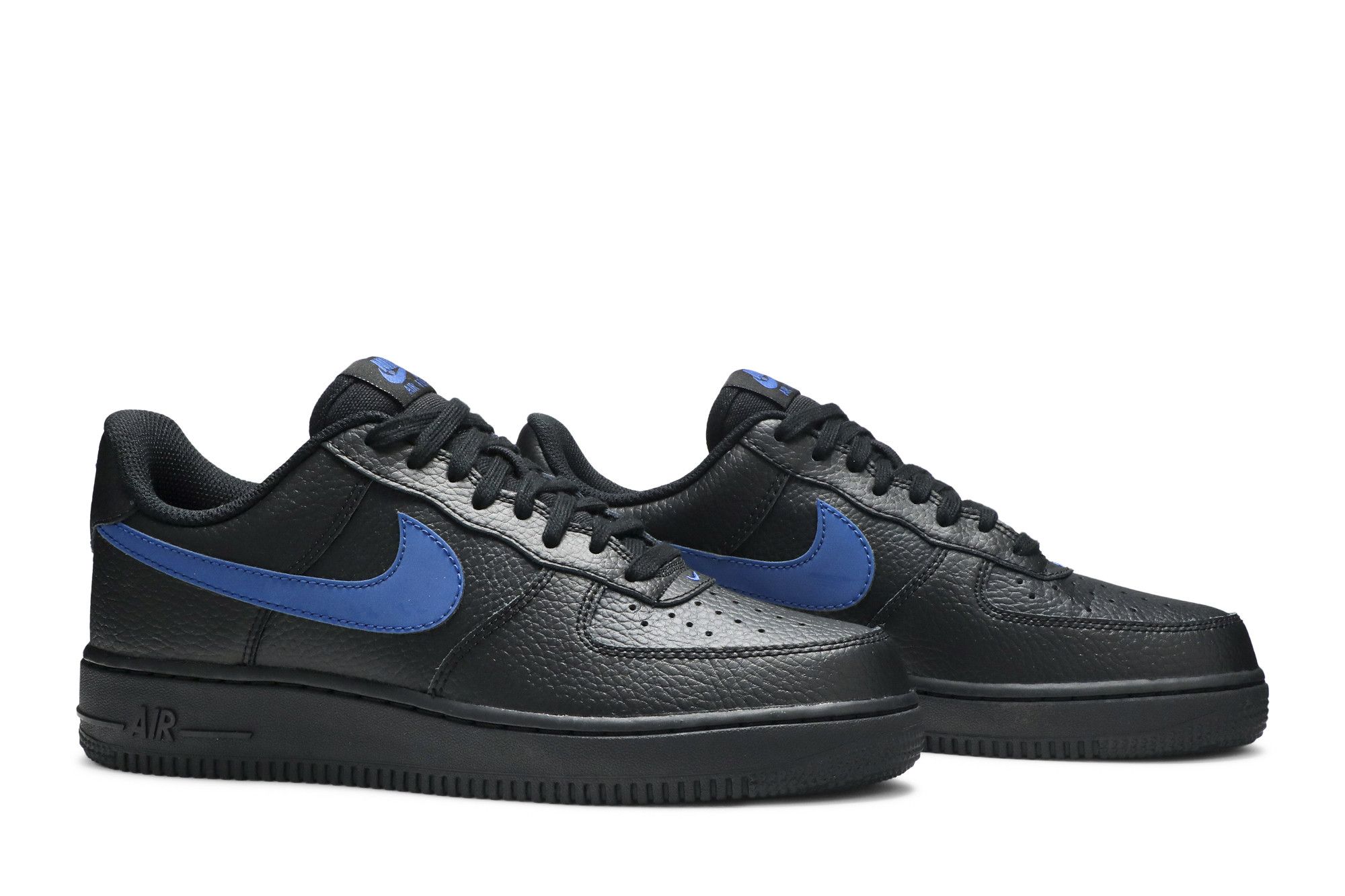 Cheap Nike Air Force 1 Inch07 Hitam/Biru Gym AA4083-003