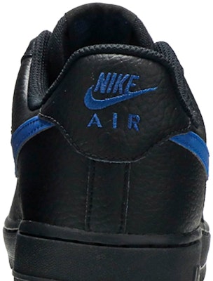 Air force 1 sales black gym blue