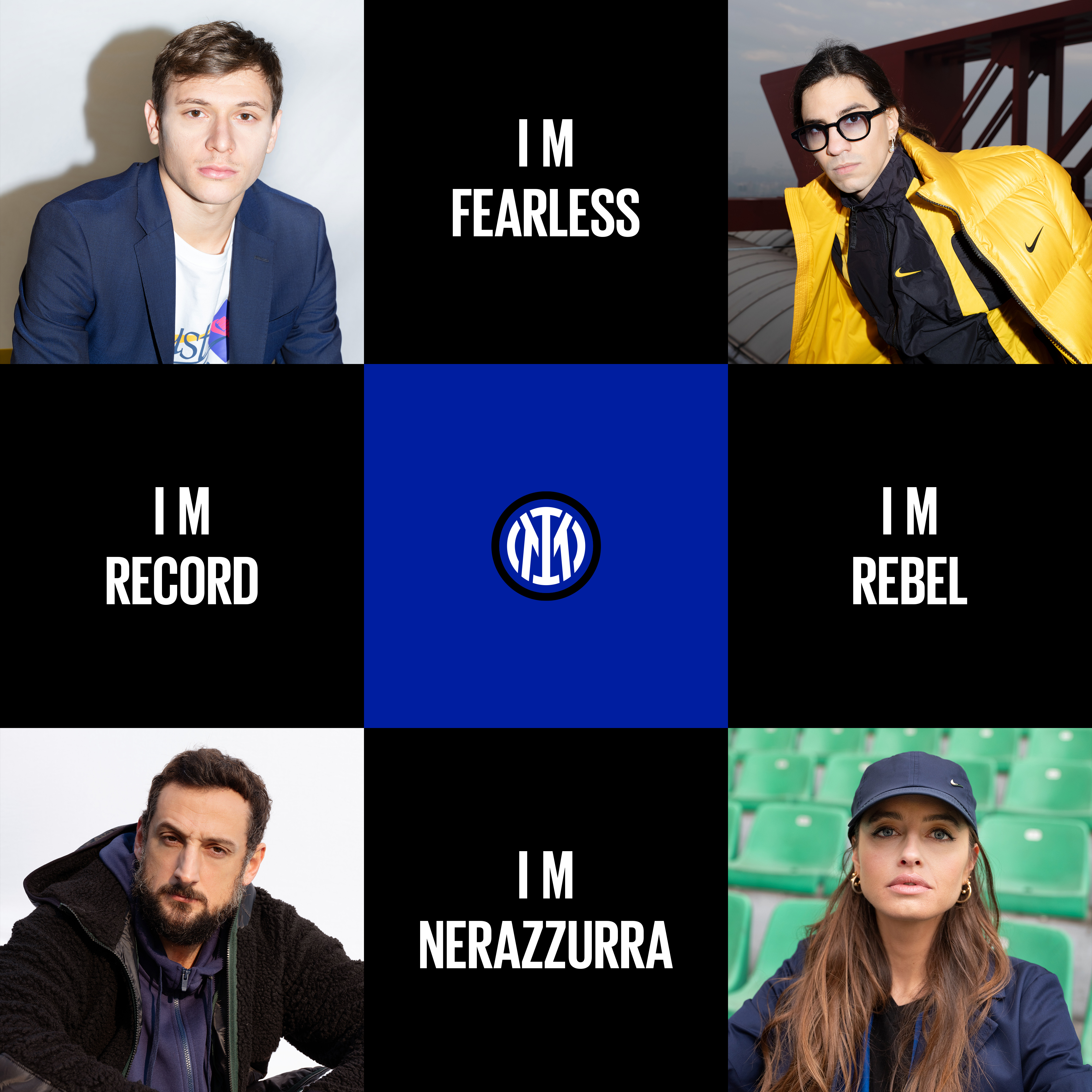 Details for Nike Air Force 1 Inter Milan Kejohanan Baru 'Hitam' DO1742-991