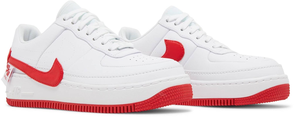 Women Nike Air Force 1 Jester XX White University Red AO1220 106