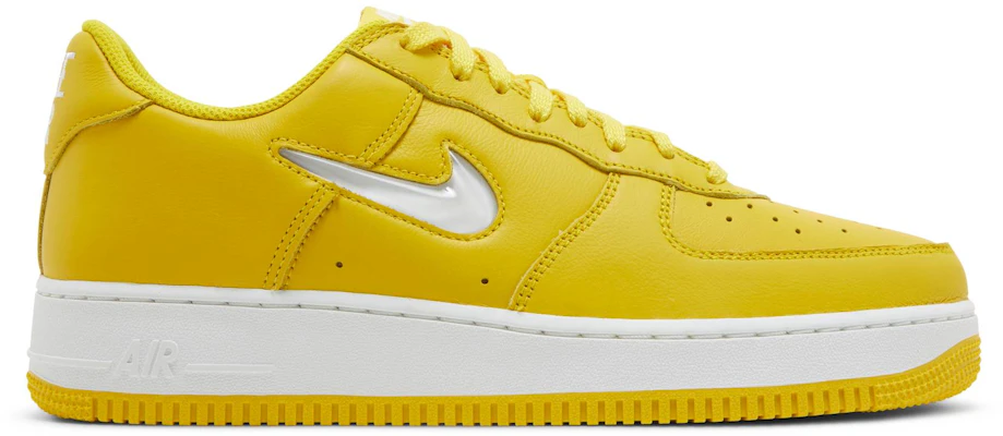 Nike air force 1 jewel best sale yellow