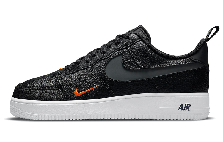 Buy Nike Air Force 1 Low 07 LV8 '黑色摔紋皮革' DJ6887-001