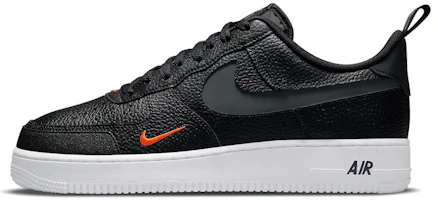 Buy Nike Air Force 1 Low 07 LV8 '黑色摔紋皮革' DJ6887-001