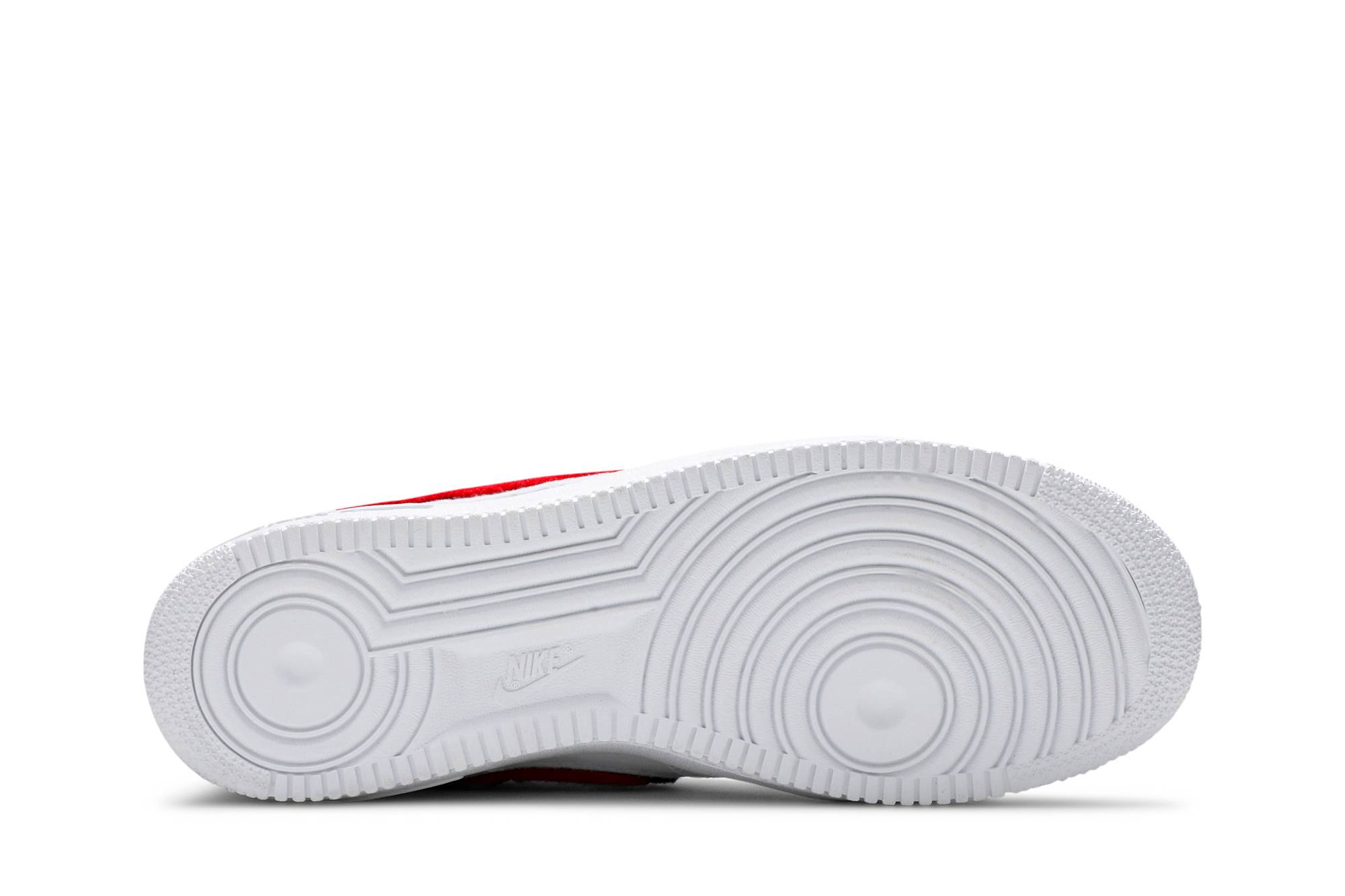 Shop Nike Air Force 1 Low 3D Chenille Swoosh 'Putih Merah Biru' 823511-106