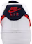 Sizing Nike Air Force 1 Low 3D Chenille Swoosh 'Putih Merah Biru' 823511-106