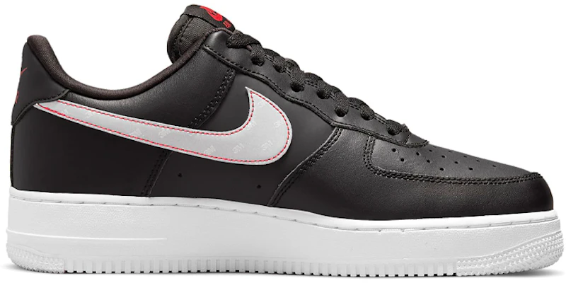 耐吉 Air Force 1 Low '07 低帮板鞋 男款 黑紅 Order 耐吉 Air Force 1 Low '07 低帮板鞋 男款 黑紅